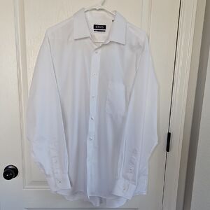 Chaps Classic White Dress Shirt